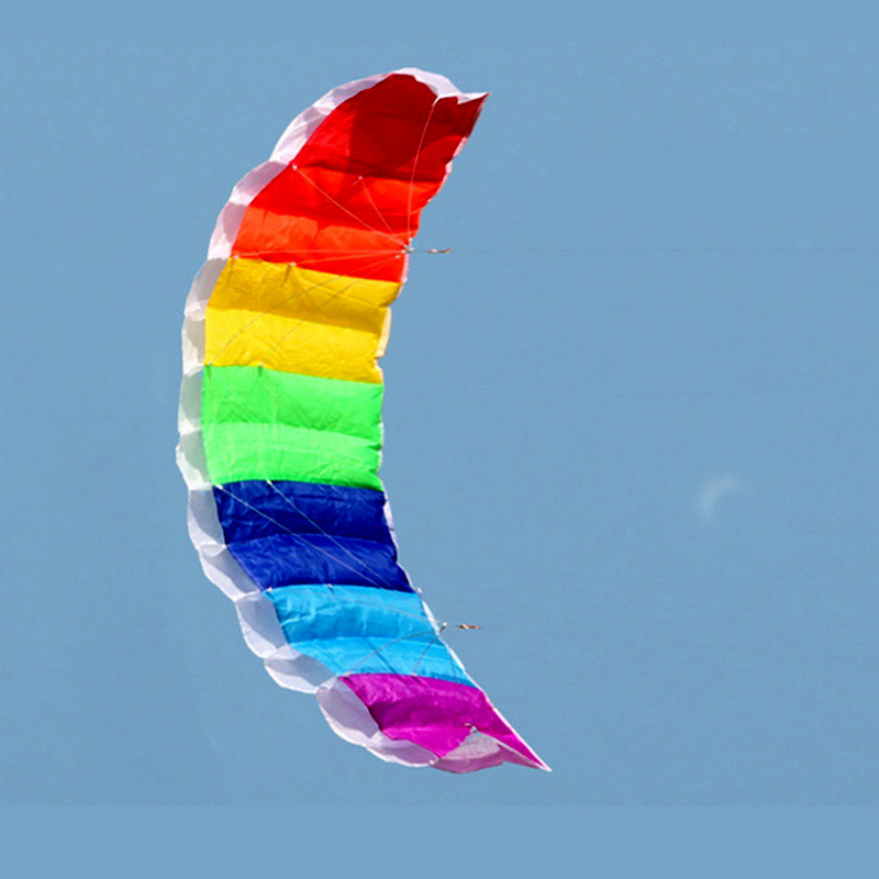 Kite Surf Bar Control - Profesional 1.4/2/2.7M Garis Ganda Parafoil Layang-layang