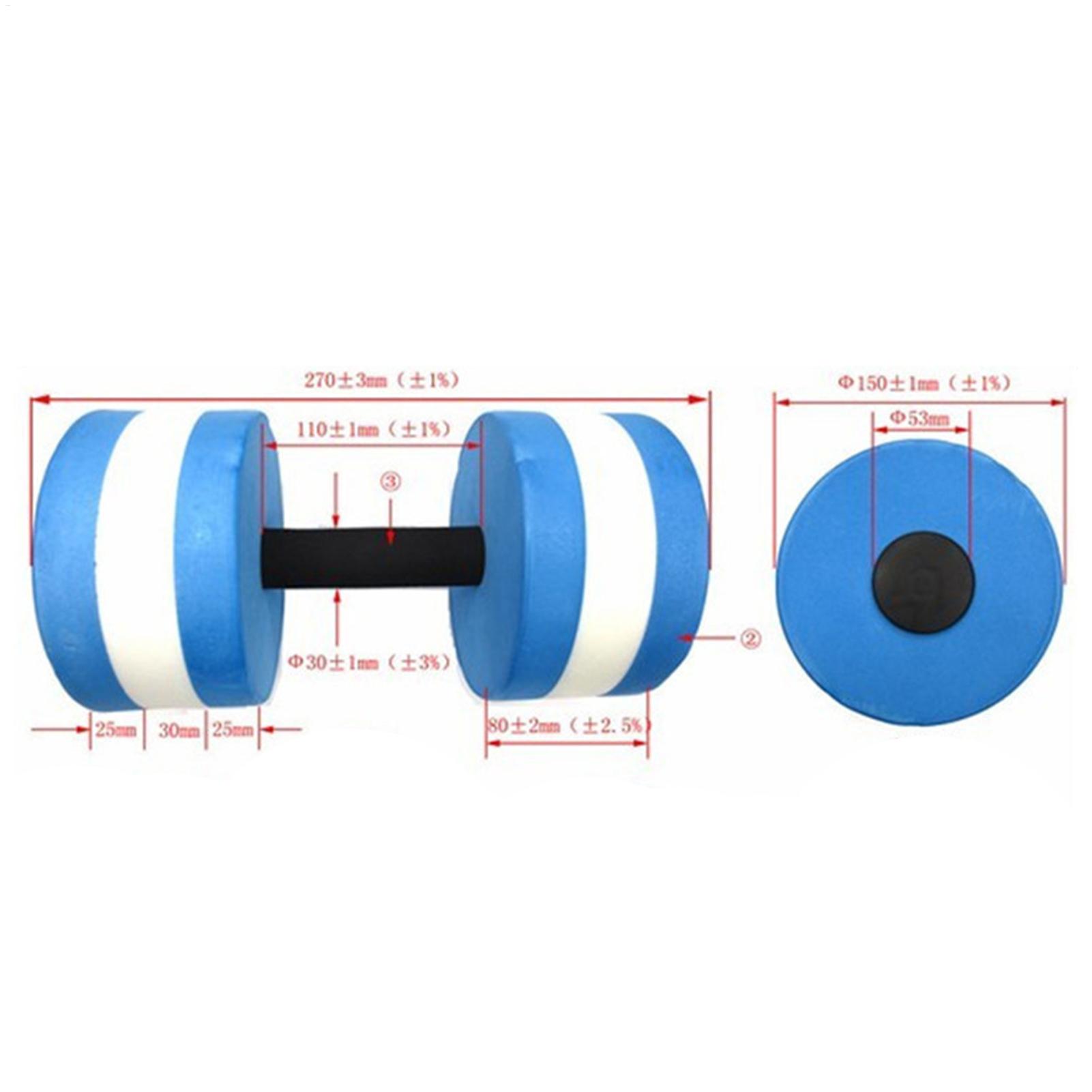Aquatic Sports Types - 1/2 Buah EVA Dumbbell Air Kolam