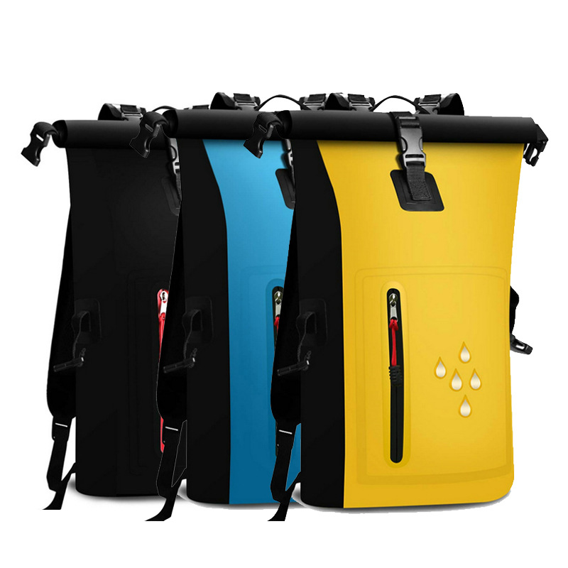Dry Bag Roll Top - Tas Ransel Tahan Air 25L dengan