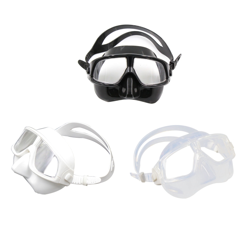 Freediving Mask Set - Masker Snorkel tampilan lebar, masker selam
