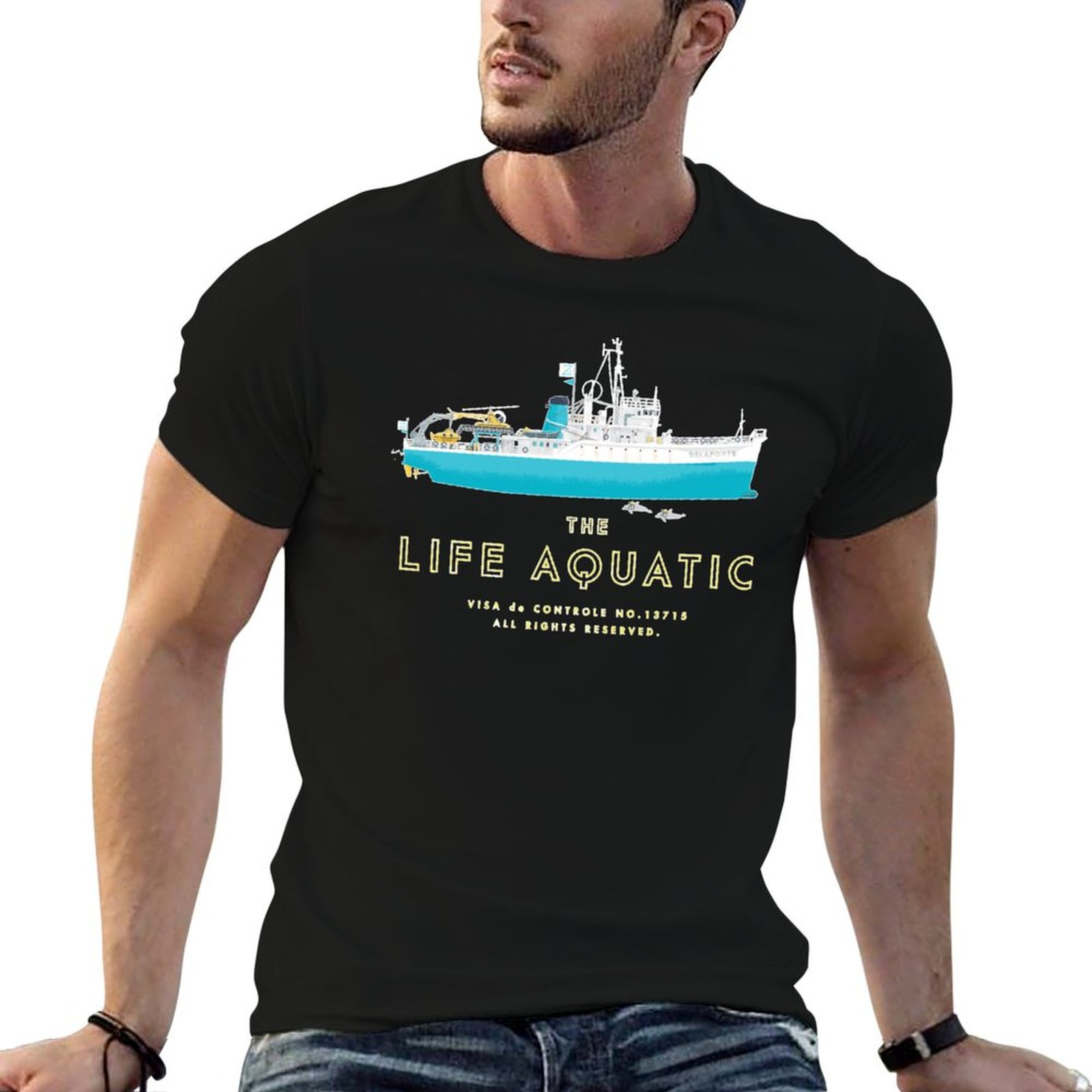 Kaos The Life Aquatic With Ste - Aquatic Sports Activities ulasan dan harga