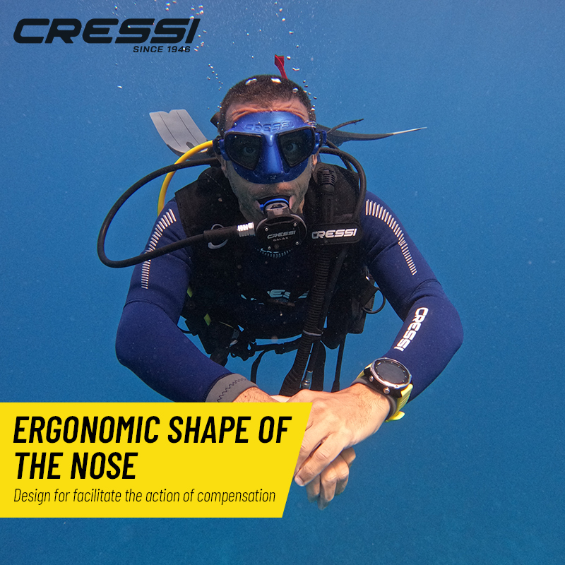 Cressi masker menyelam bebas t - Freediving Mask Set ulasan dan harga