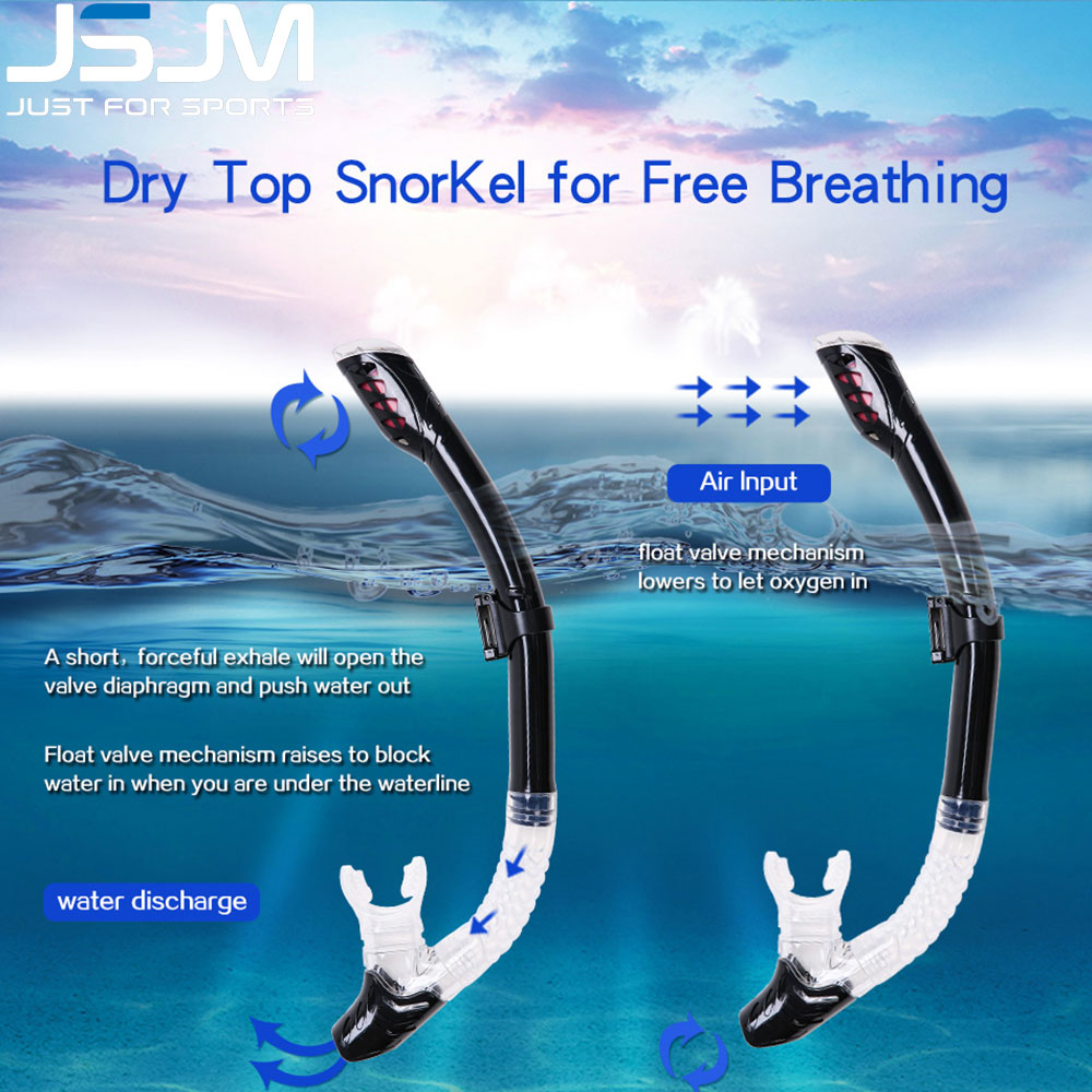 Baru Snorkel menyelam profesio - Freediving Mask Set ulasan dan harga