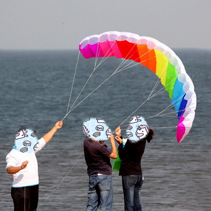 Profesional 1.4/2/2.7M Garis G - Kite Surf Bar Control ulasan dan harga