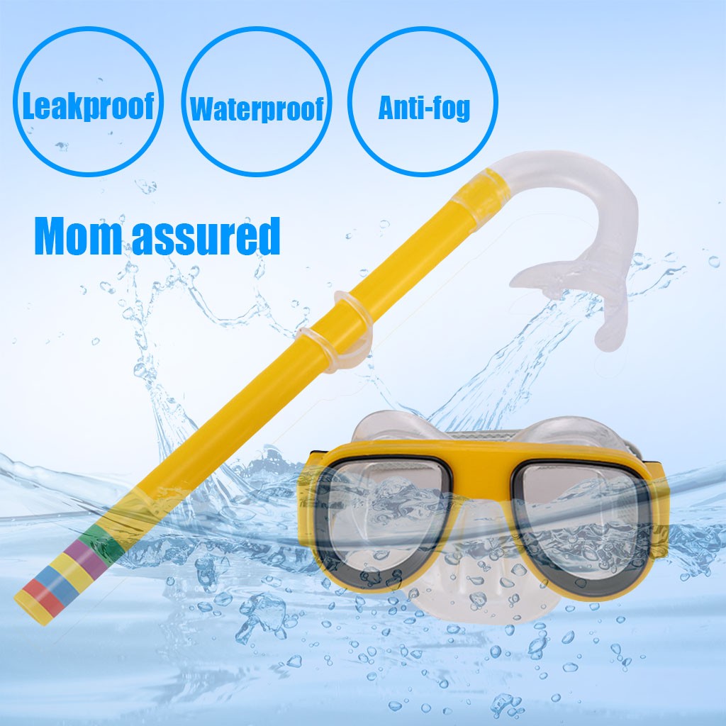 Masker Kacamata Selam Anak-ana - Freediving Mask Set ulasan dan harga
