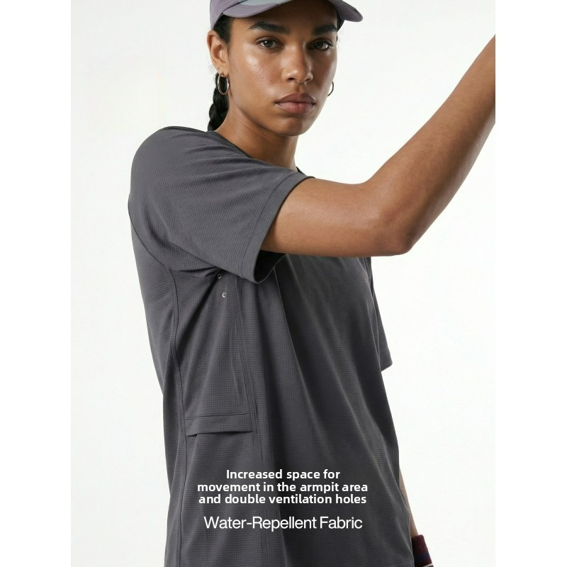 Kaos Olahraga Lari Pria Breath - Aquatic Sports Performance ulasan dan harga