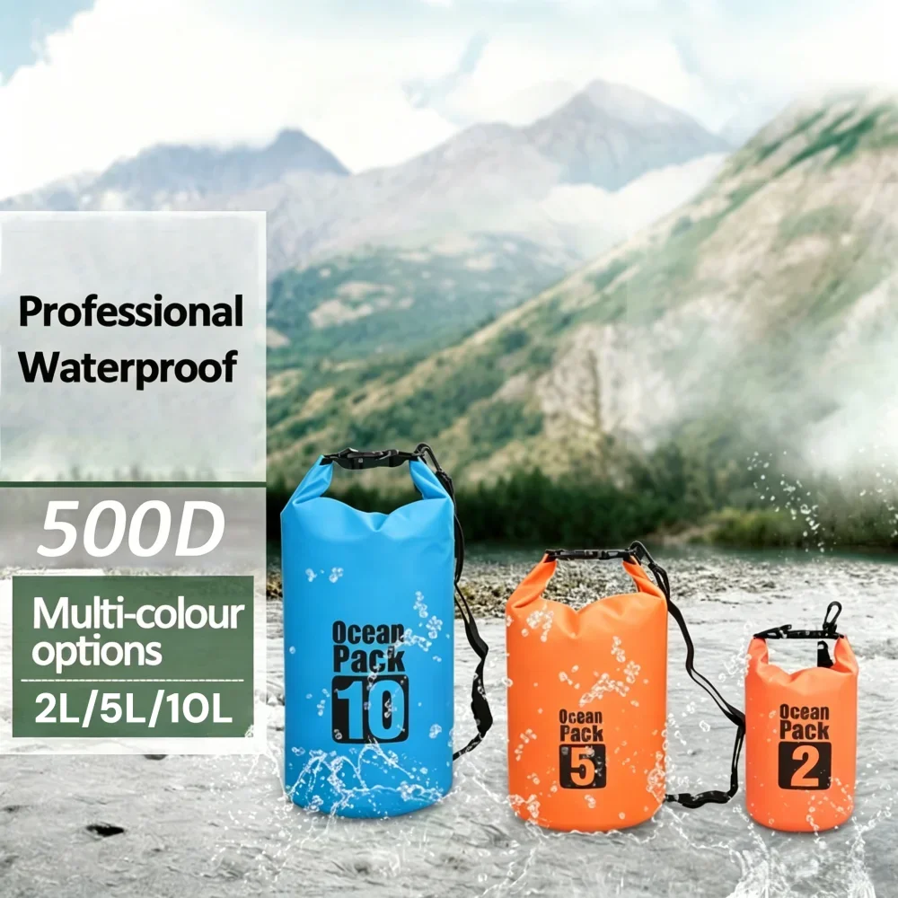 Tas Kering Tahan Air 500D, Tas - Dry Bag Roll Top ulasan dan harga