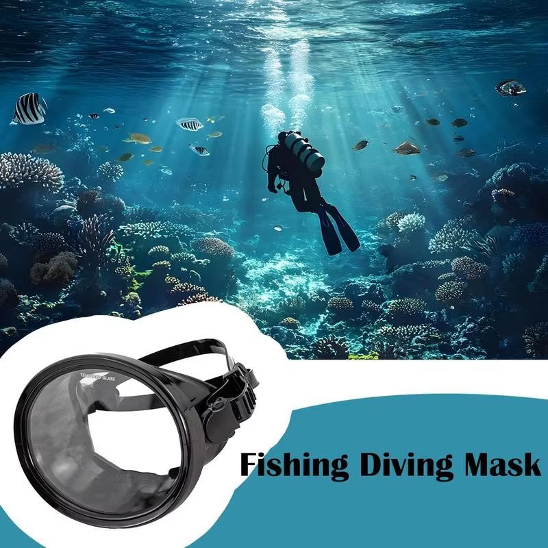 XIAOTREE Kacamata Nelayan Kaca - Freediving Mask Set ulasan dan harga