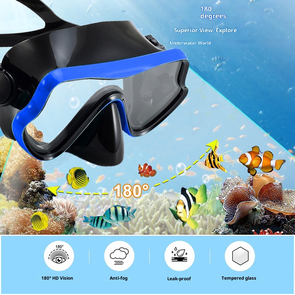 Set Snorkeling Masker & Snorke - Freediving Mask Set ulasan dan harga